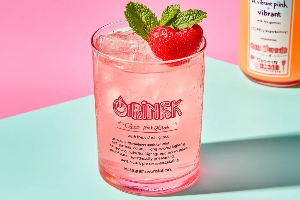 pink drink recipe