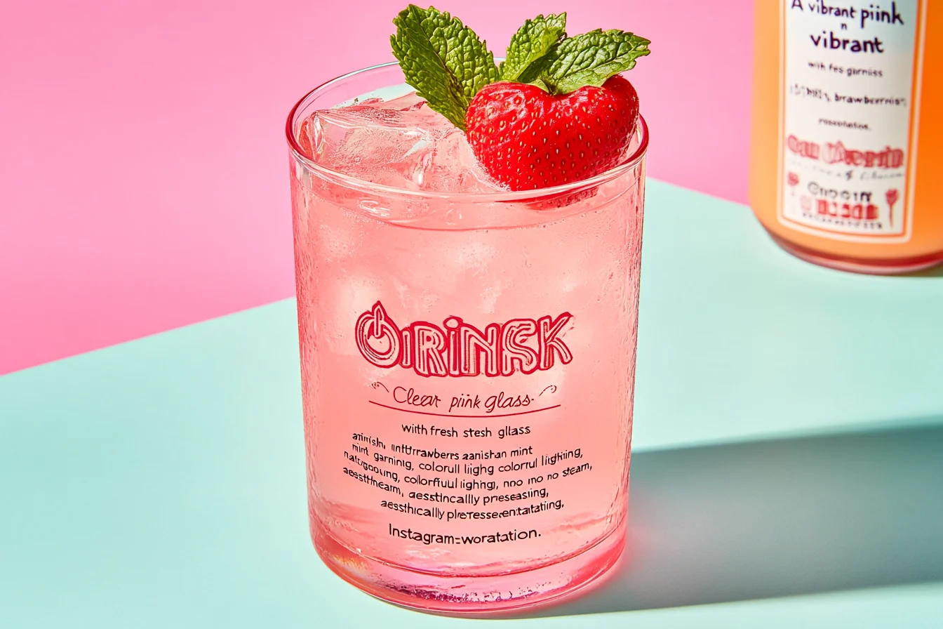 pink drink recipe