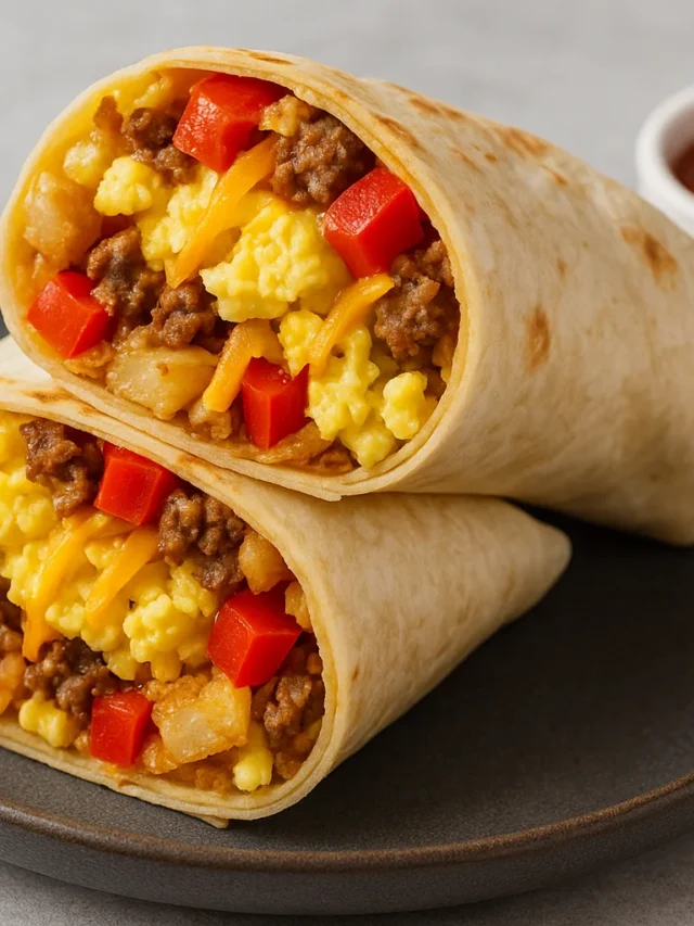 Easy Breakfast Burrito Recipe
