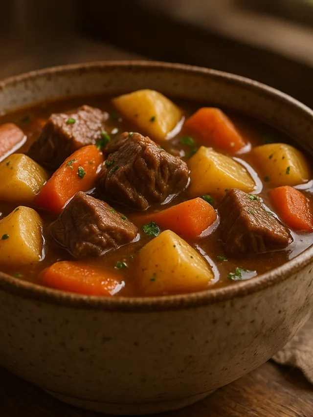 slow cooker beef stew
