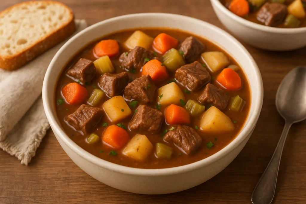 slow cooker beef stew ingredients