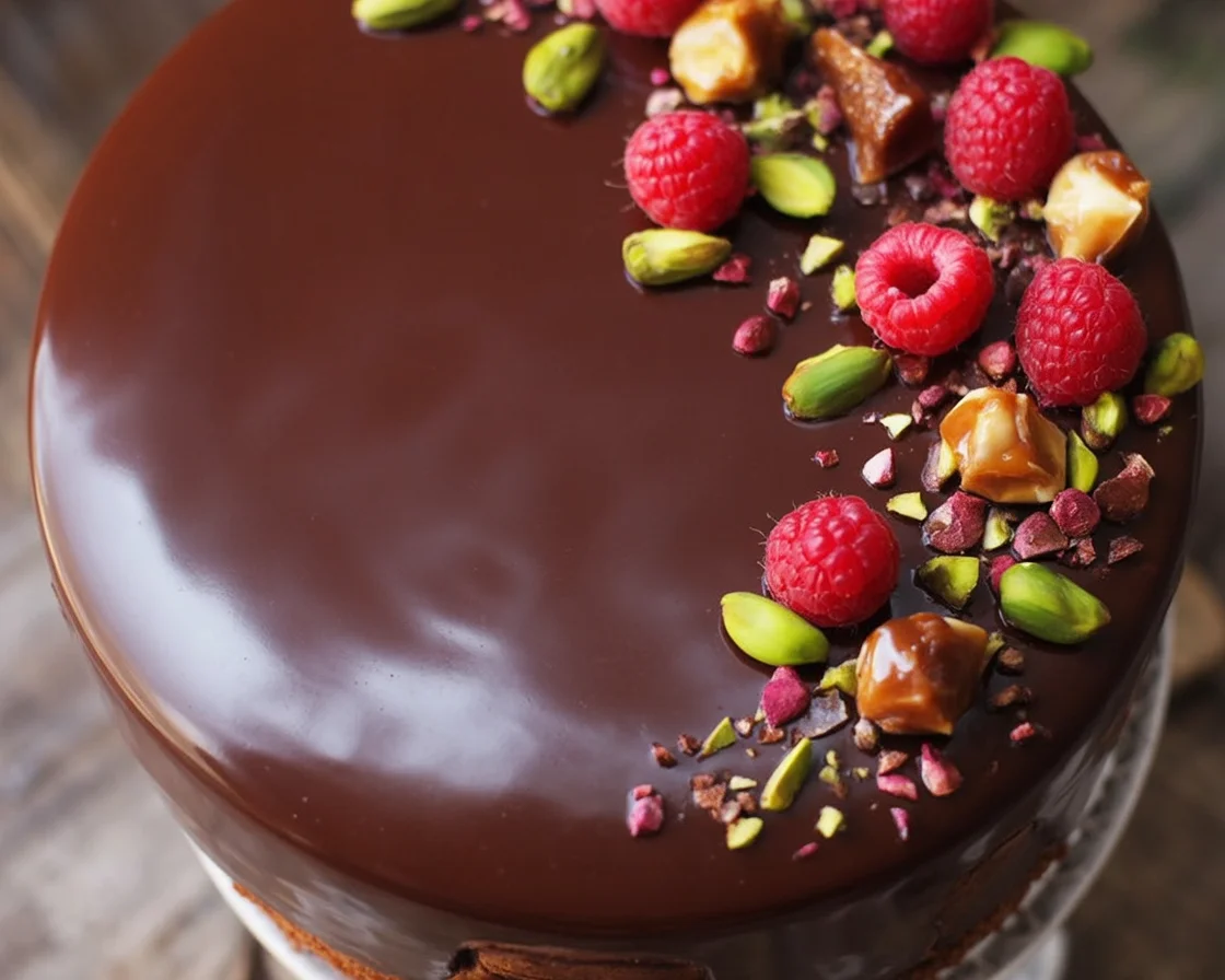 Discover how to create a stunning Black Mirror Glaze Cake with our easy, 5-ingredient recipe! Perfect for any celebration!