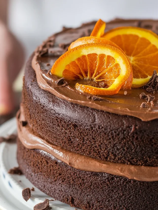 Aesthetic chocolate cake with rich frosting and elegant decorations for a birthday celebration.