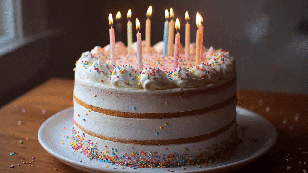 Minimalist Bday Cake