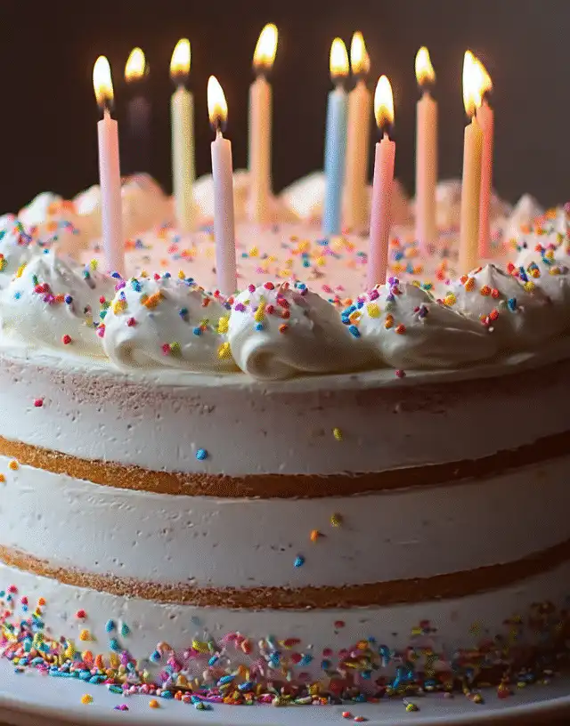 Minimalist Bday Cake