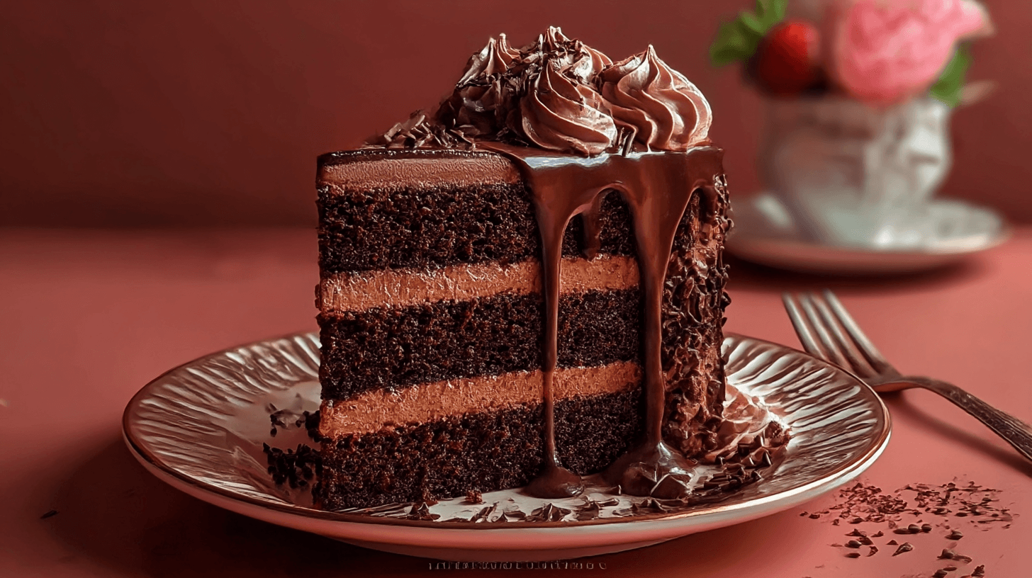 Chocolate Cake Aesthetic