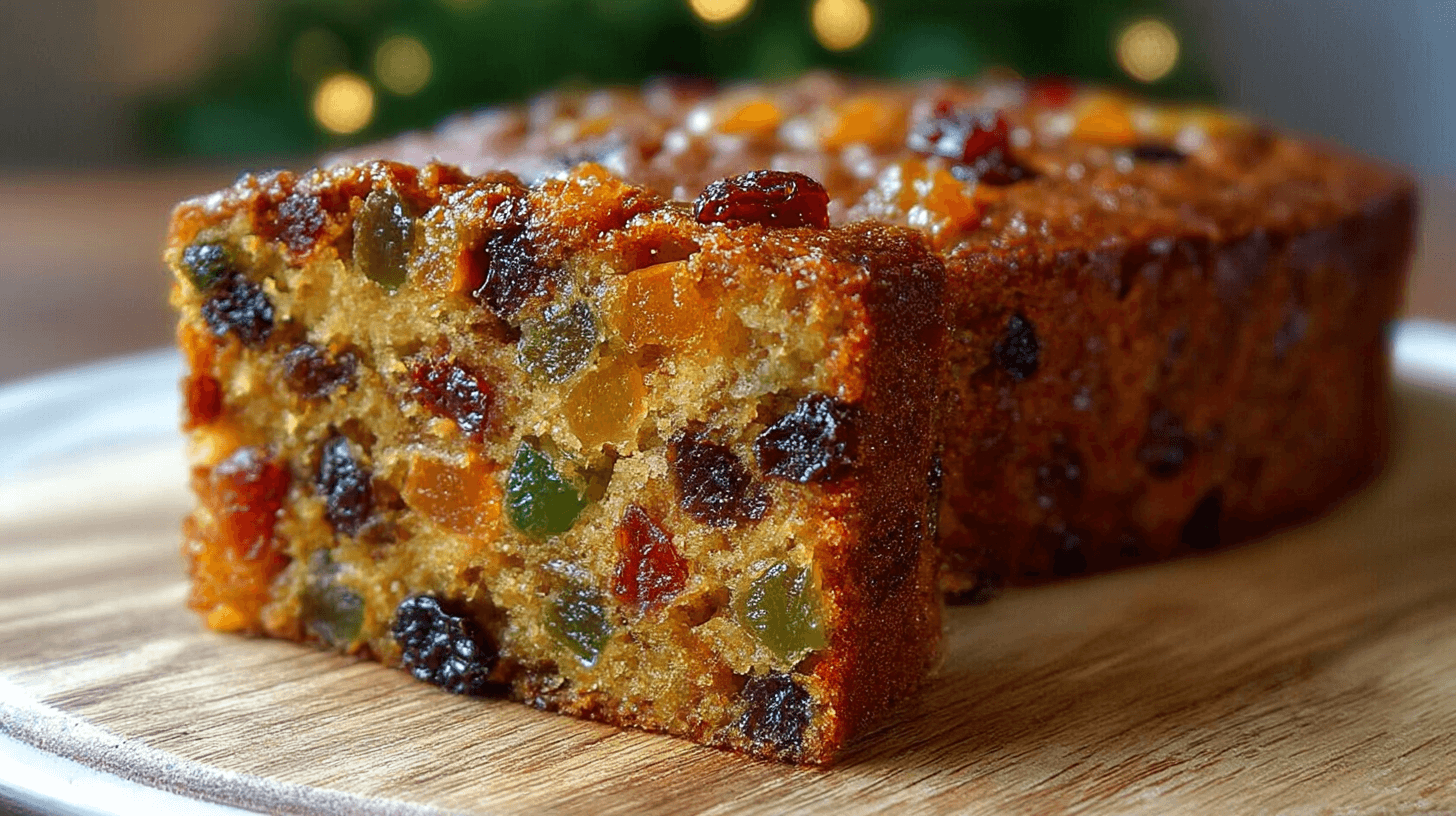 3 Ingredient Fruit Cake Recipe