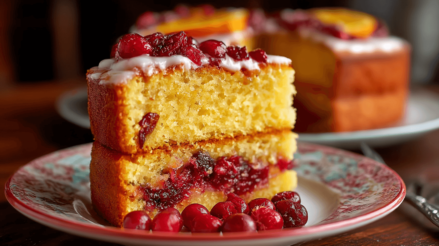 Orange Cranberry Cake