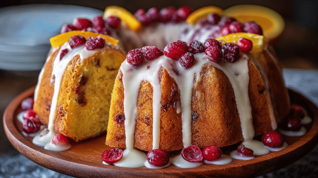 Cranberry Orange Bundt Cake