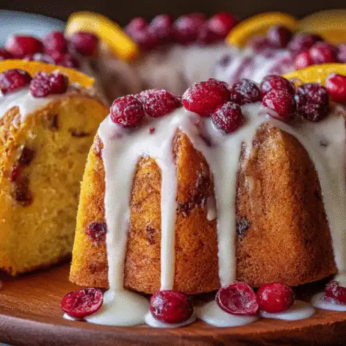 Cranberry Orange Bundt Cake