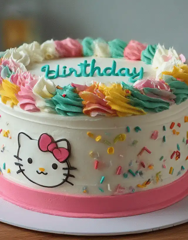 Simple Birthday Cake