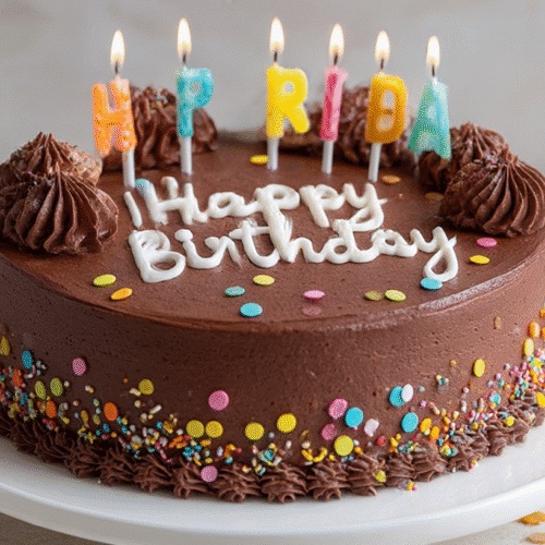 Happy Birthday Wishes Cake