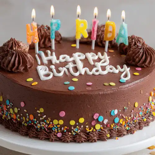 Happy Birthday Wishes Cake