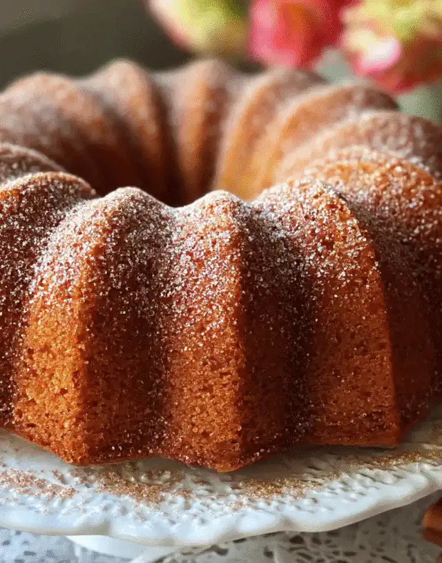 Apple Cider Bundt Cake