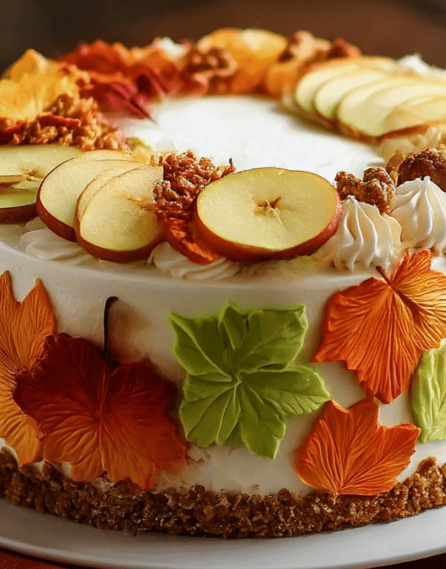Fall Cake Designs Simple