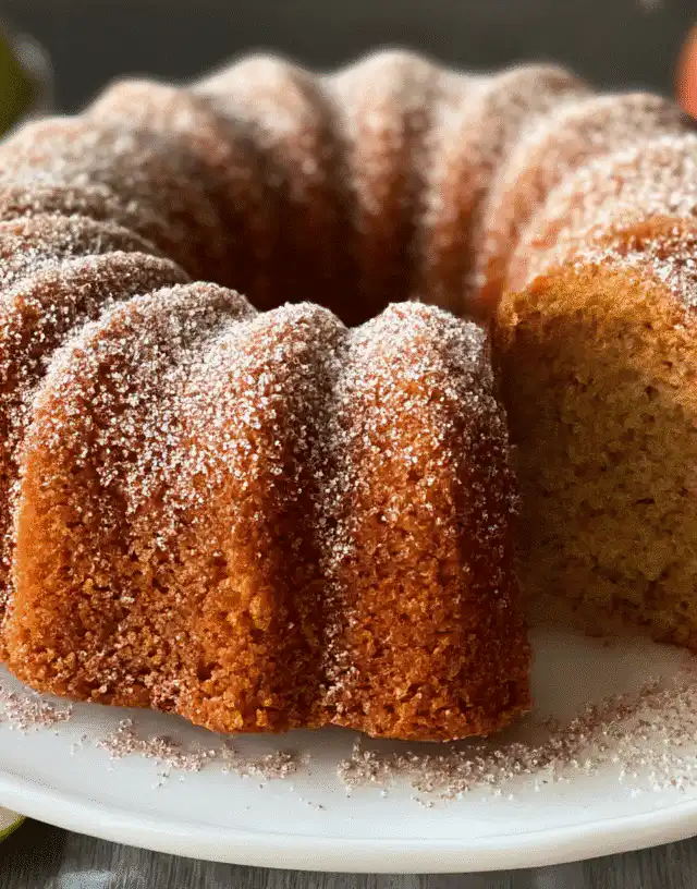 Apple Cider Doughnut Cake