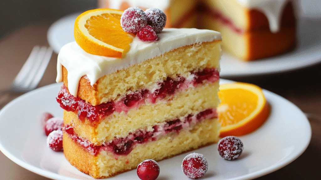 Cranberry Orange Cake