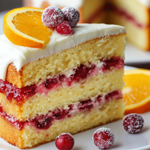 Cranberry Orange Cake