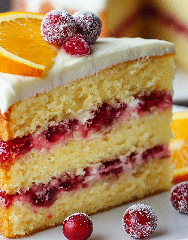 Cranberry Orange Cake