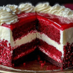 Red Velvet Cheesecake Cake