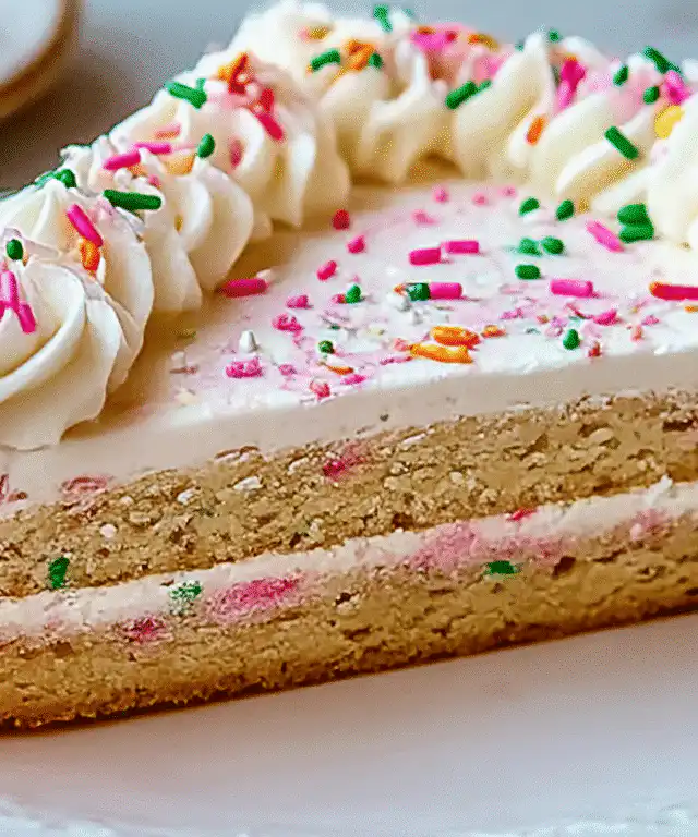 Sugar Cookie Cake