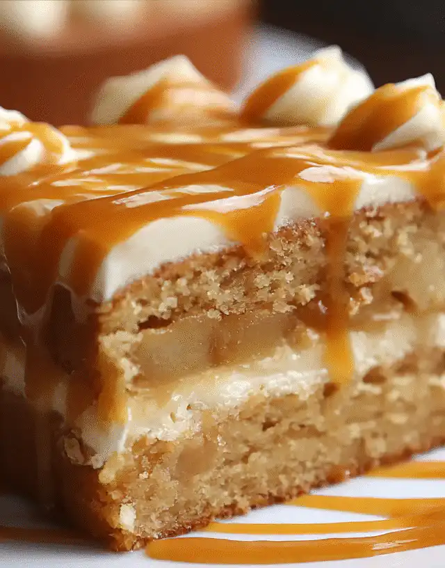 Apple Caramel Cake