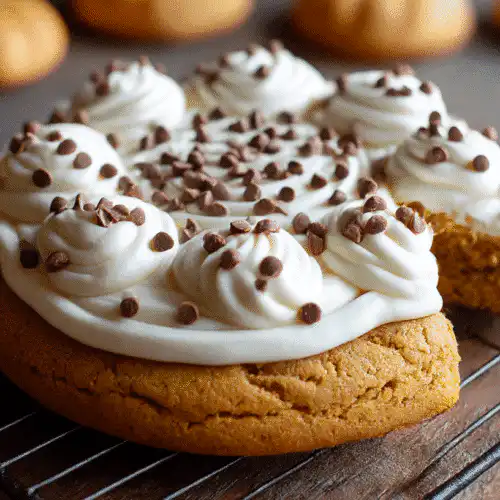 Pumpkin Cookie Cake