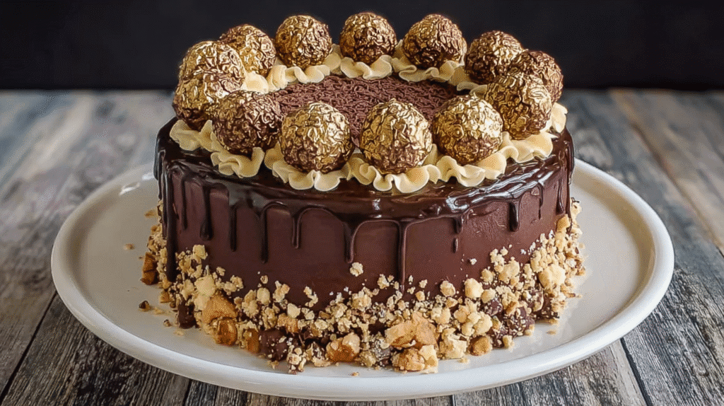 Ferrero Rocher Cake