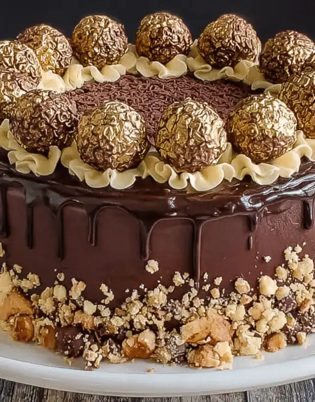 Ferrero Rocher Cake