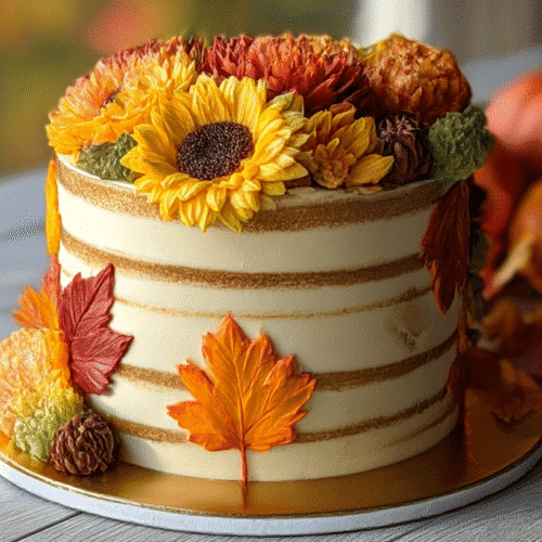 Fall Cake Designs chocolate recipe