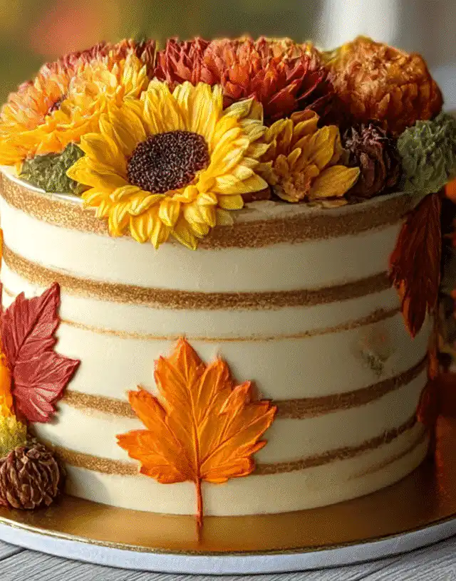 Fall Cake Designs chocolate recipe
