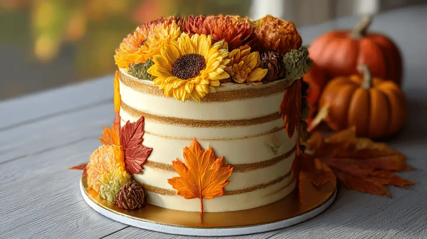 Fall Cake Designs chocolate recipe