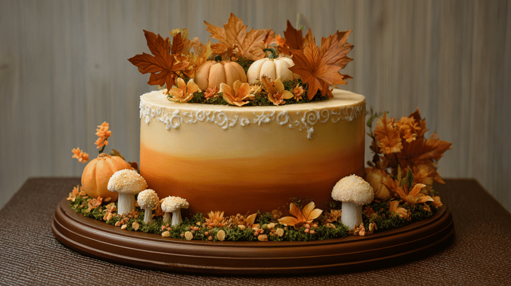 Fall Decorated Cakes