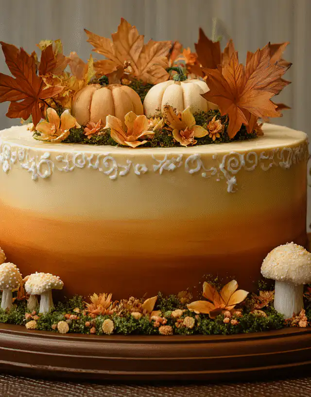 Fall Decorated Cakes
