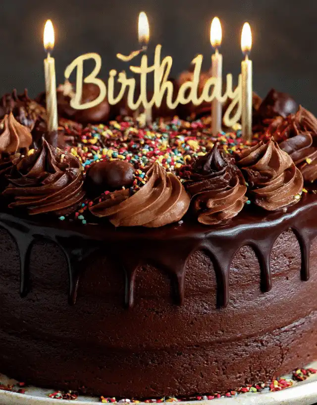 Chocolate Birthday Cake