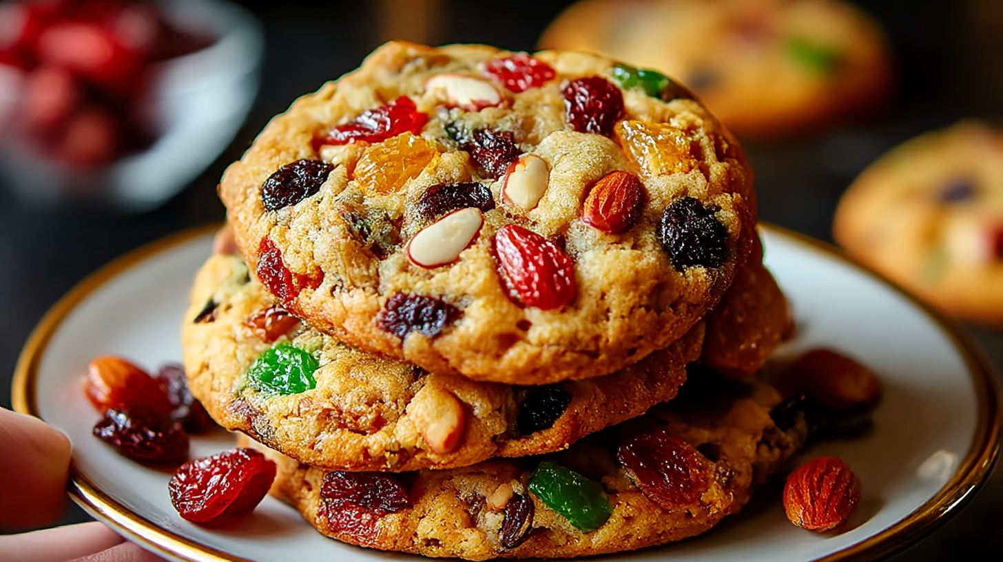 Fruit Cake Cookies Recipe