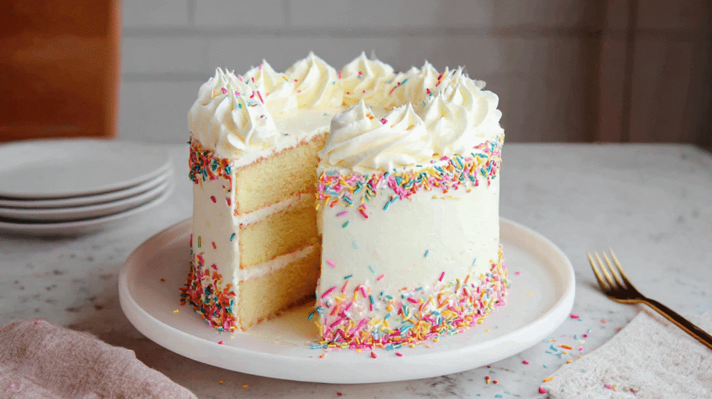 Vanilla Birthday Cake