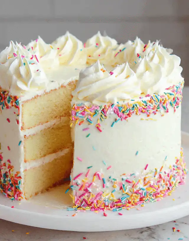 Vanilla Birthday Cake