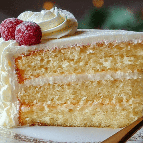 Best Vanilla Cake With Buttercream