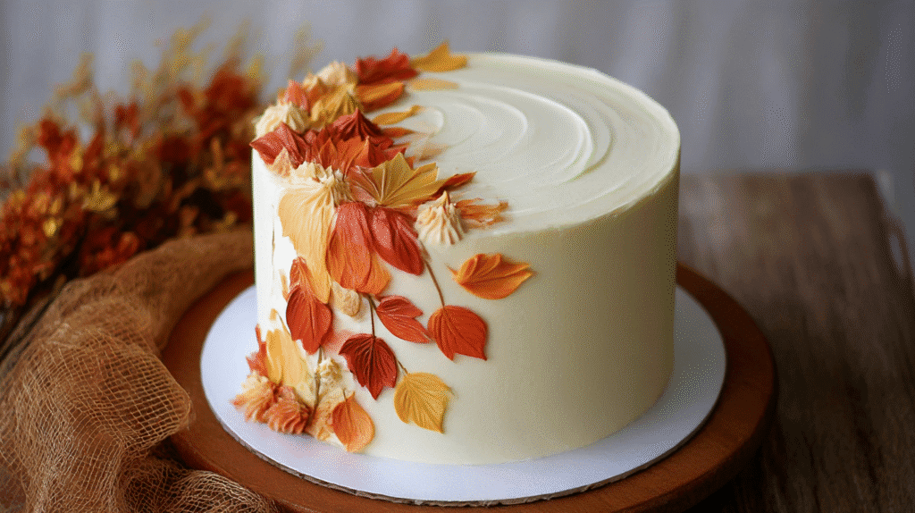 Fall Cake Designs Simple Ideas