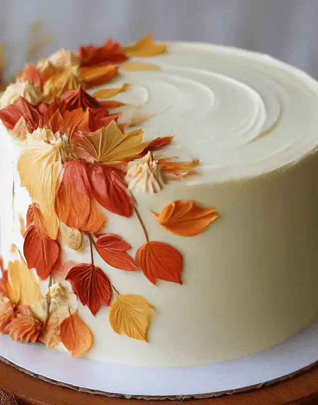 Fall Cake Designs Simple Ideas
