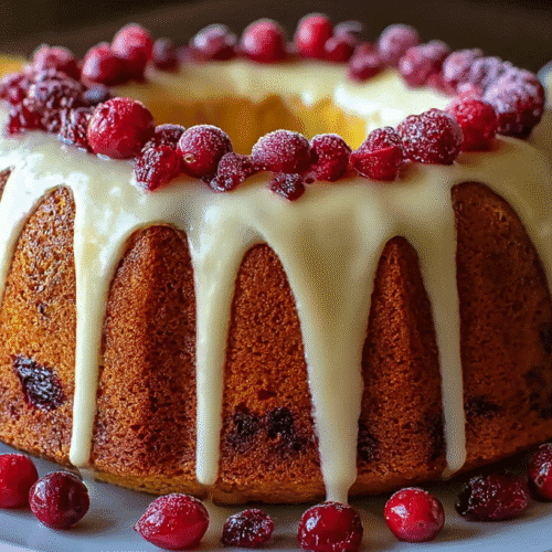 Cranberry Bundt Cake