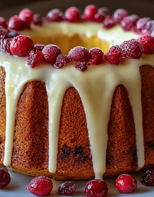 Cranberry Bundt Cake
