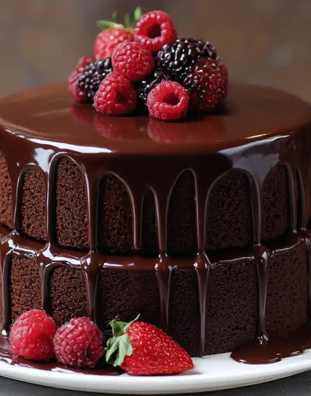 Chocolate Cake Decoration recipe