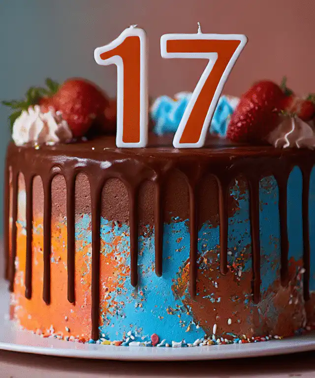 17 Birthday Cake