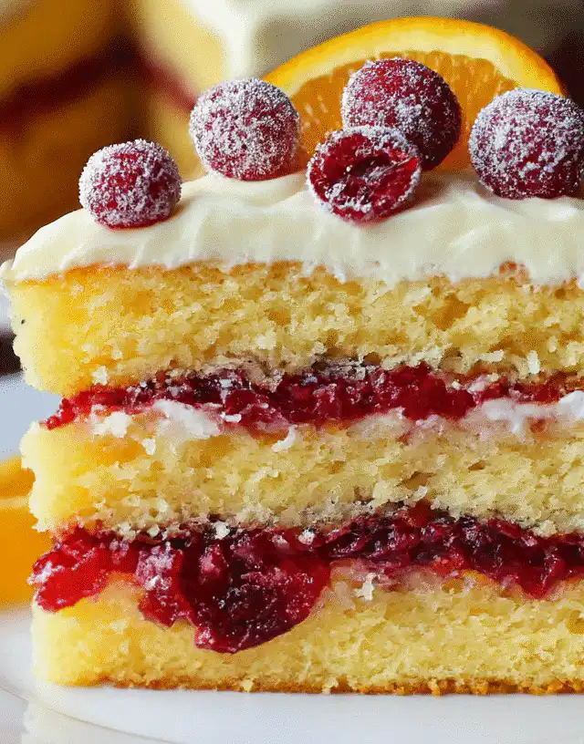 Cranberry Orange Cake