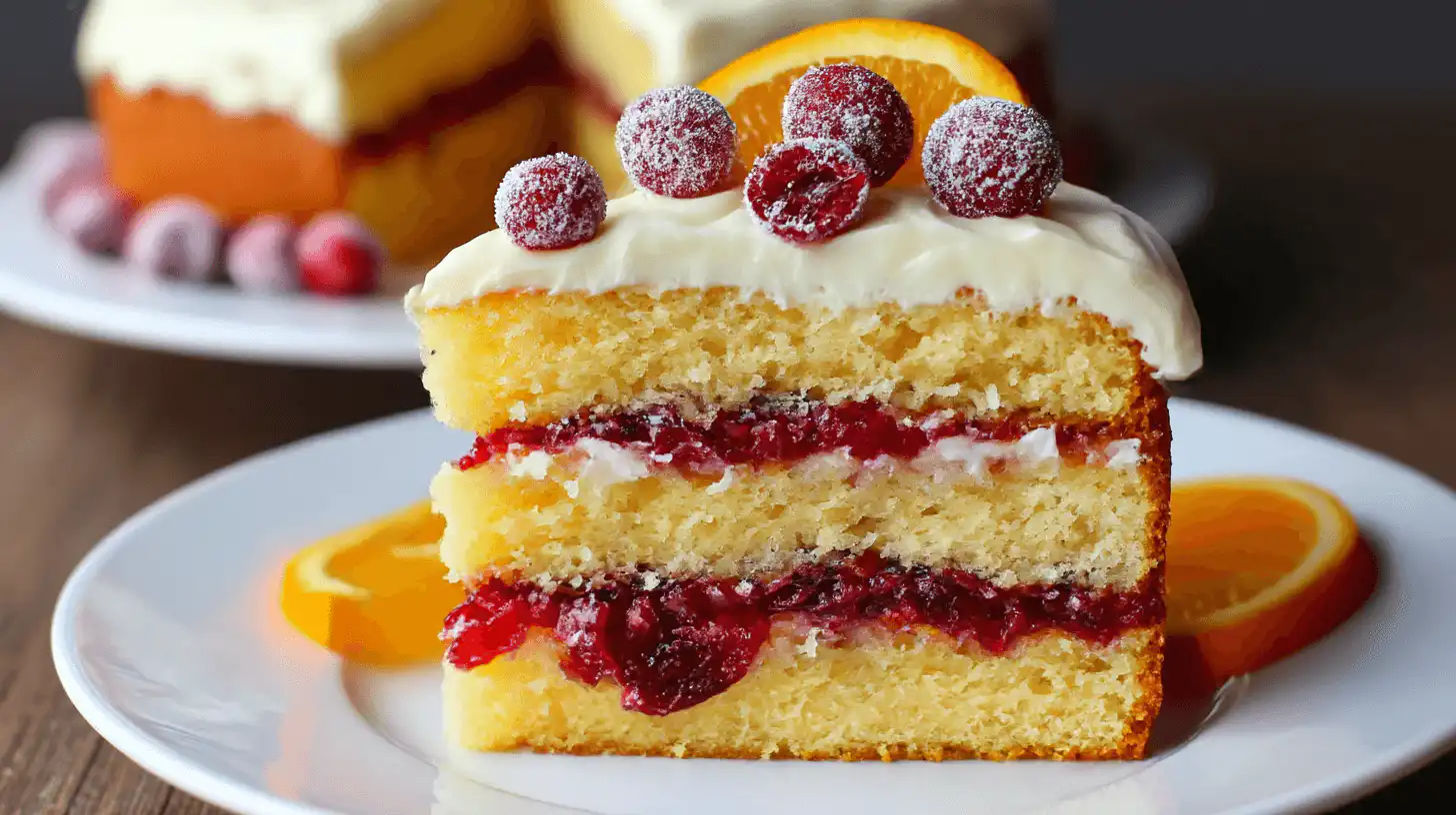 Cranberry Orange Cake