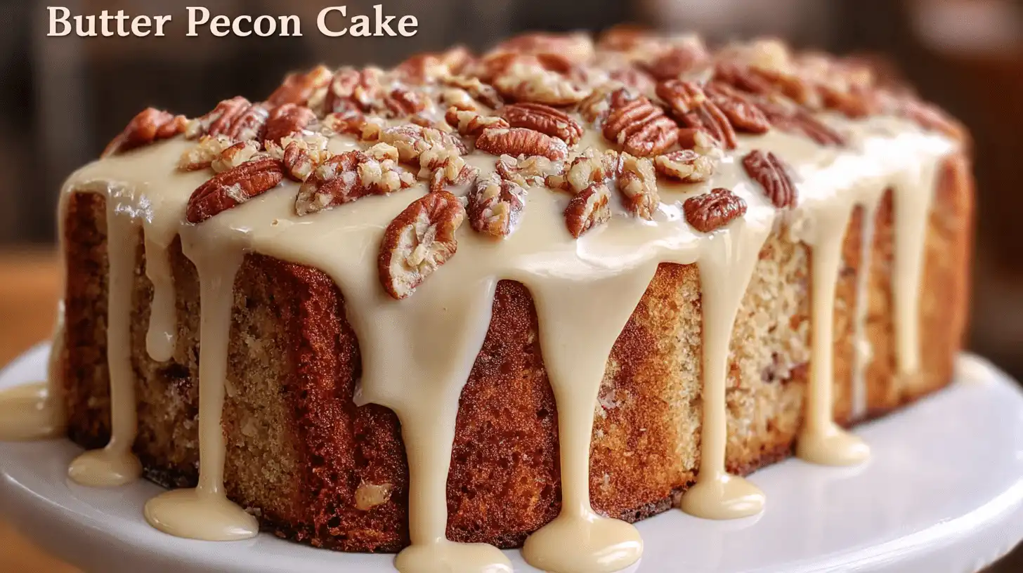 Butter Pecan Pound Cake Recipe