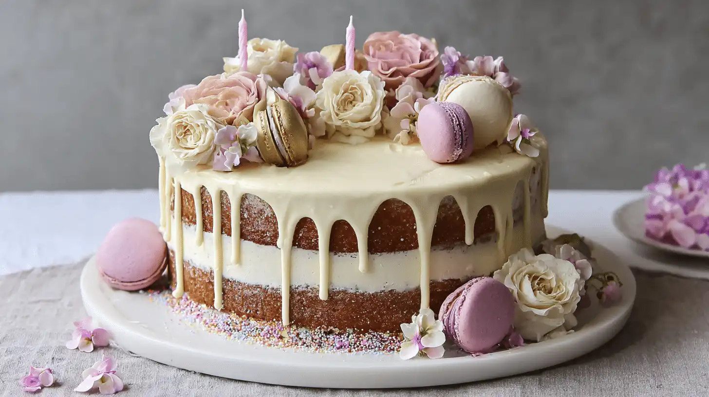 stylish birthday cakes for ladies