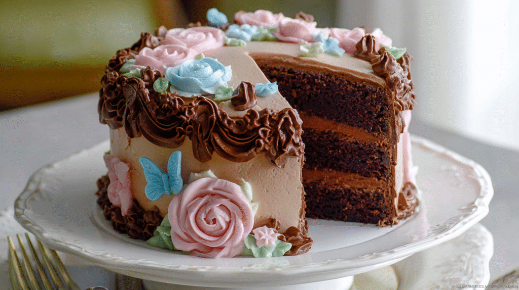 elegant birthday cake for women